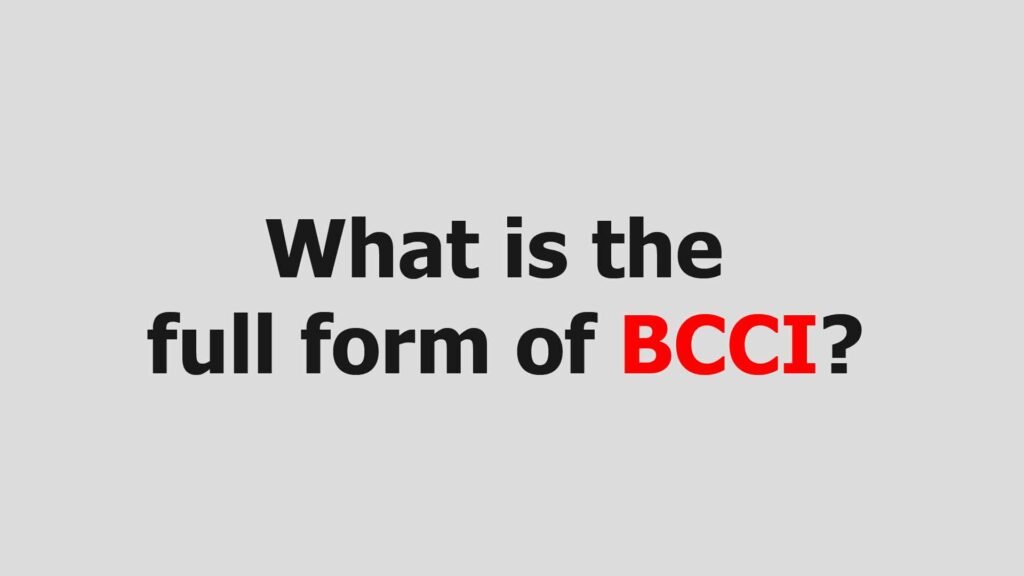 what-is-the-full-form-of-bcci-jobs-by-full-forms