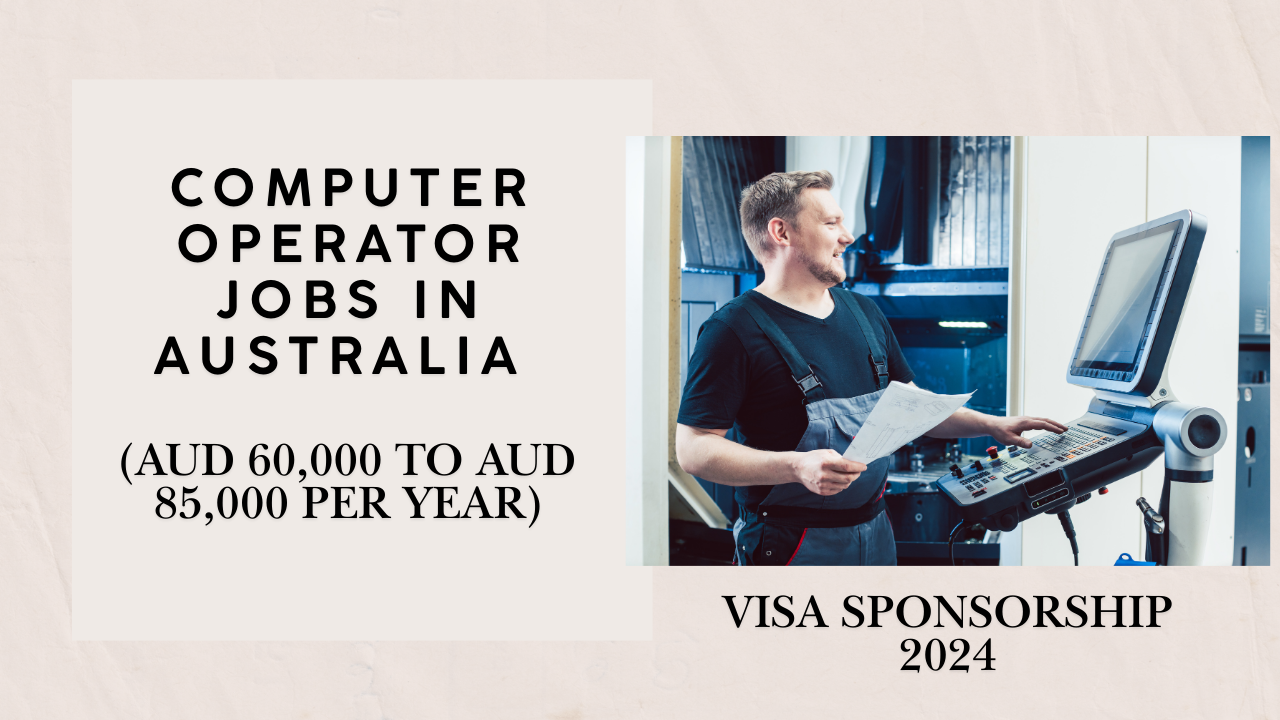 Computer Operator Jobs in Australia