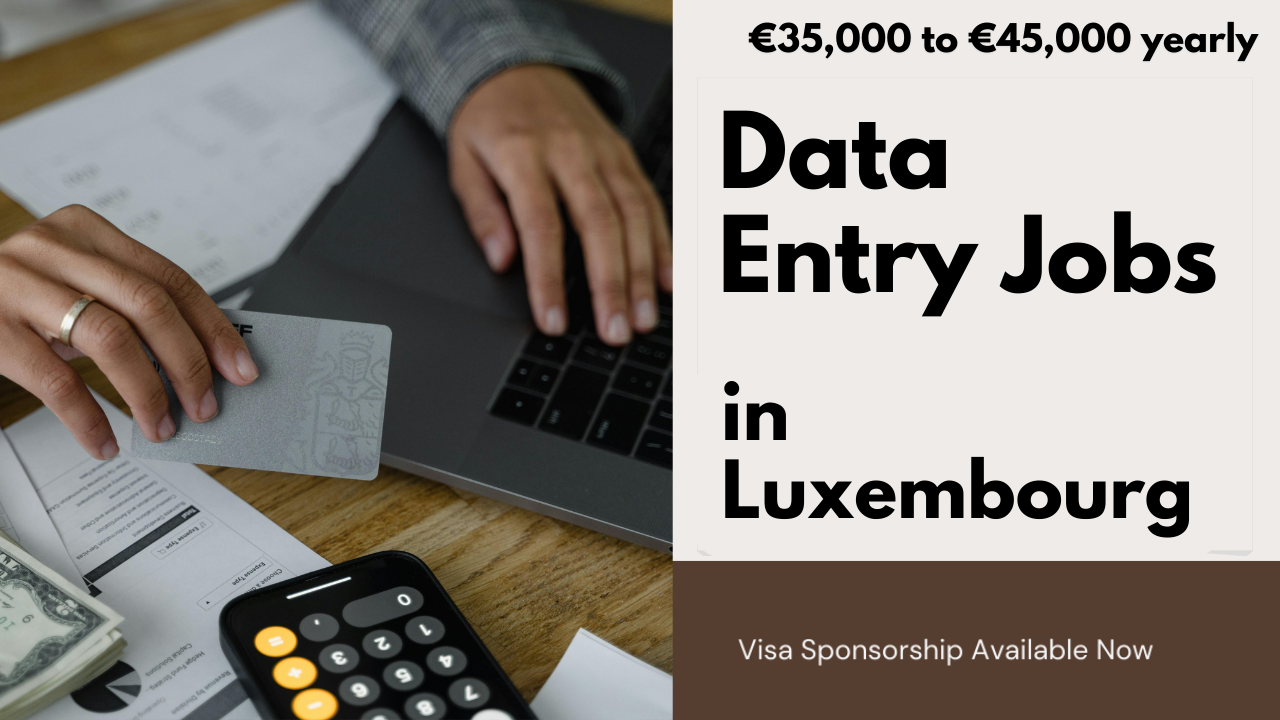 Data Entry Jobs in Luxembourg