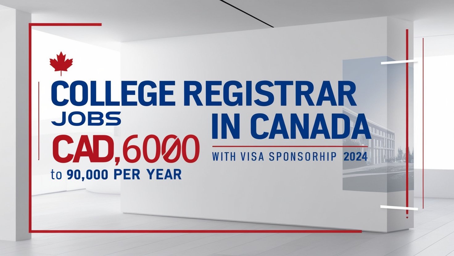 College Registrar Jobs in Canada